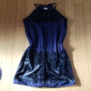 max studio silk and valet dress size XS